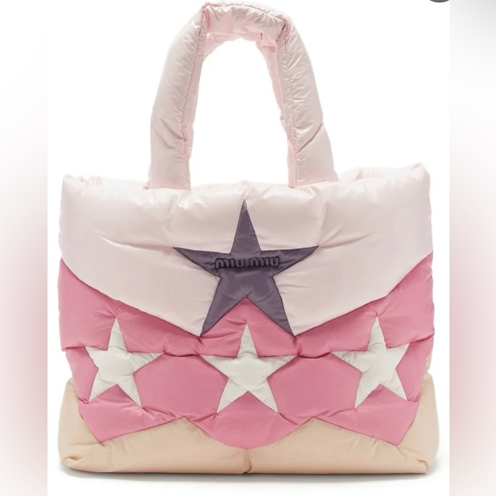 Miu Miu Quilted Star Puffer Bag w/Certificate of Authenticity - Never used - Picture 2 of 15